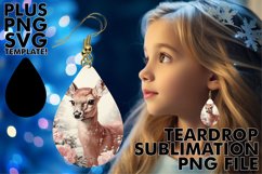 Blissful Teardrop Earrings Magic, Christmas Product Image 1