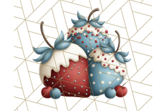 4th of July Desserts PNG Clipart, Americana Patriotic Treats Product Image 2
