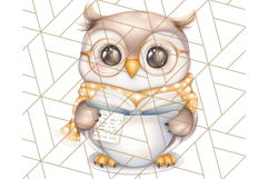 Bookish Animals PNG Clipart with Cozy Reading Elements Product Image 2