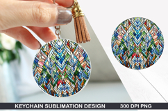 Christmas Keychain Sublimation - Christmas Keychain PNG Product Image 1