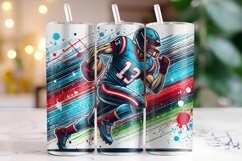 Football Tumbler Wrap | Sublimation | Tumblers Product Image 1