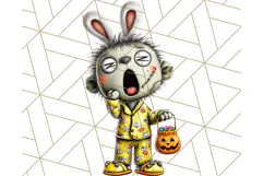 Monster Kids Clipart PNG, Cute Halloween Costume Art Product Image 2