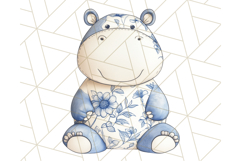 Cute Stuffed Animal Clipart, Chinoiserie Nursery Decor Png Product Image 2