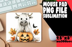 Spooky Cow Mouse Pad for Halloween Season Product Image 1