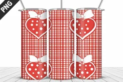 Lovely Hearts Tumbler Design | Valentine's Day Tumbler Wrap Product Image 3