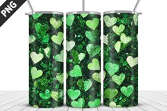 3D St Patrick&#039;s Day Tumbler Wrap| Sublimation Design Product Image 3
