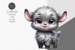 Farm animals clipart, Goat clipart, Cute animals Product Image 1
