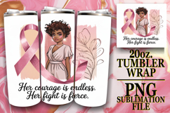 GIFT OF JOYFULNESS 20oz TUMBLER WRAP, Cancer Product Image 1