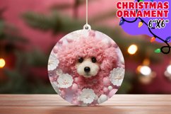 Winter Ornament Spectacle: 3D Sublimation Animals Product Image 1