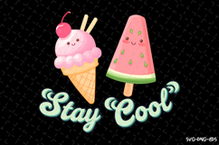 Stay Cool SVG Design | Summer | SVG Cut files Product Image 1