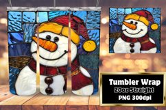 Christmas Snowman 3D Wrap Sublimation Product Image 1