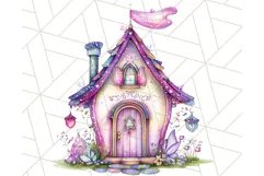 Pastel Fairy Clip Art PNG With Glitter, Rainbow Fairy Png Product Image 2