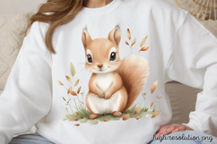 Adorable Cute Fairy Woodland Clipart PNG Product Image 1