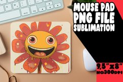 Nostalgia in Full Bloom: Mouse Pad Designs Art PNG Product Image 1