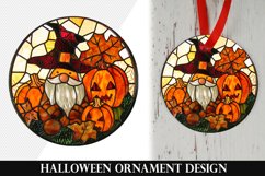 Halloween Gnome Ornament - Halloween PNG Design Product Image 1