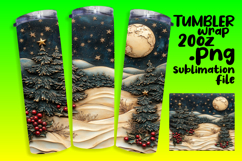 Sublimation Excellence for 20oz Tumbler , Christmas Product Image 1