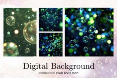 Water Bubbles Background Rainbow Water Drop Wallpaper Product Image 1
