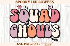 Squad Ghouls SVG, Halloween SVG, Spooky SVG, Creepy SVG Product Image 1