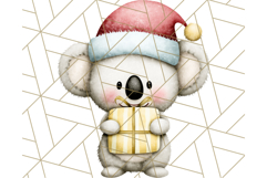 Safari Christmas PNG Clipart, Cute Jungle Animal Art Product Image 2