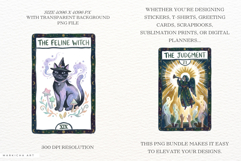 Mystical Halloween Tarot Clipart Product Image 2