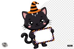 Halloween Characters &amp; Banners Clipart Product Image 1