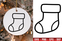 Christmas icon svg, icon png clipart, christmas outline svg Product Image 1