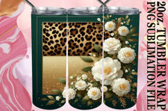 SERENE NIGHTS 20oz TUMBLER WRAP, Leopard Prints Product Image 1