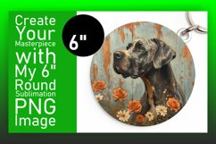 Adorable Doggy Round Sublimation Mix Product Image 1