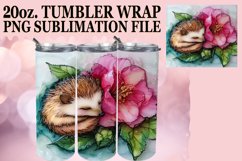 Luminous Sublimation 20oz tumbler wrap, Animals Product Image 1