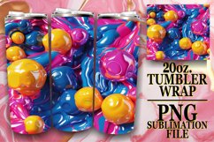 Artistic Inflated Pattern Tumbler Collection Product Image 1