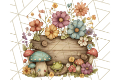 Whimsical Garden Friends Clipart PNG, Animal PNG Product Image 2