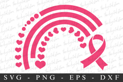 PInk Ribbon PNG | Breast Cancer Awareness Png Product Image 1