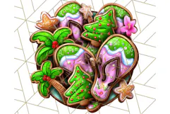 Summer Christmas Clipart PNG, Tropical Holiday Art Clip Art Product Image 2