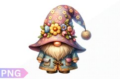 Easter Gnome Clipart ,Easter sublimation PNG Design Product Image 1