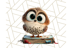 Cute Safari Animal Clipart with Jungle Accessories Png Product Image 2