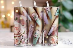 Nails Tumbler Wrap | Sublimation | Tumblers Product Image 1