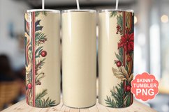 Santa Christmas Tumbler | Christmas Tumbler Wrap Product Image 1