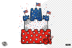 4th of July Undersea Life Clipart Product Image 1