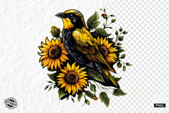 Summer Sunflowers PNG Clipart Product Image 1