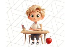 Boy Teacher Clipart PNG, Cute Male Teacher Illustration Product Image 2