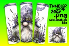Springtime Gnome 20oz Tumbler Designs Product Image 1