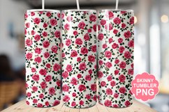 Valentine Roses Tumbler | Valentine Tumbler Wrap Product Image 1