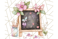 Bookish Fairy PNG Clipart, Whimsical Reading Elements Png Product Image 2