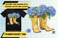 Prairie Blossom: Watercolor Floral Sublimation Product Image 1