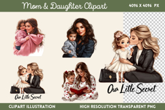 Mother Daughter Sublimation PNG Product Image 1