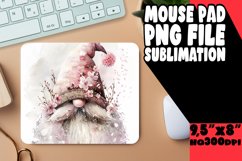 Whimsical Gnome Sublimation Mouse Pad Selection Product Image 1