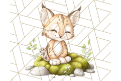Woodland Nursery Baby Animals And Fantasy Forest PNG Clipart Product Image 2