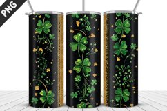 3D St Patrick&#039;s Day Tumbler Wrap| Sublimation Design Product Image 3
