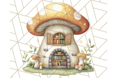 Whimsical Fairy Village Clipart PNG for Kids, Fairytales Png Product Image 2