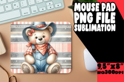 COZY MOUSE PAD FUN ART, Teddy Bear Product Image 1